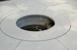 filter with bluestone design cover 