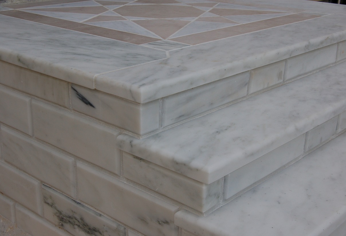 Danby Marble exterior stairway
