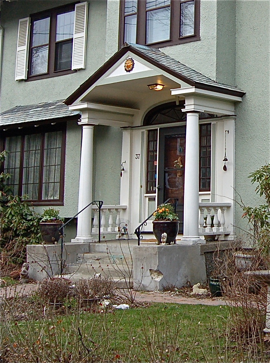 Front entrance before remodeling