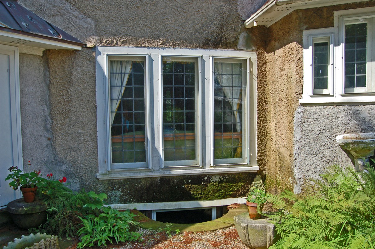 improper repairs and moss growth