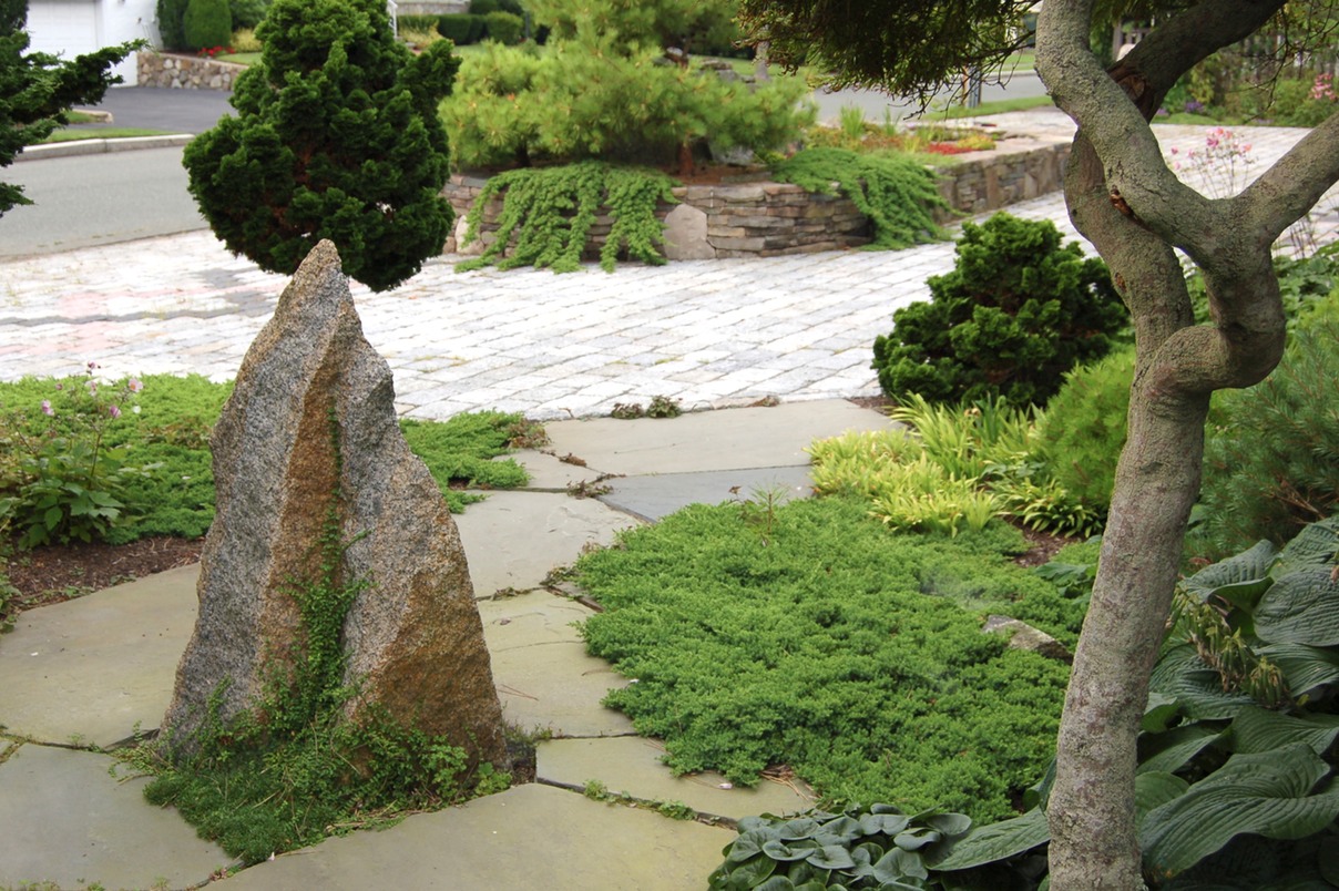 stone accent in path 2